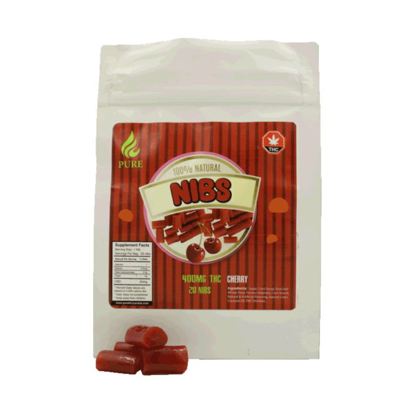 Nibs – THC Infused Licorice – 400mg | BC Weed Edible Canada