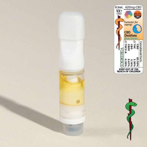 Viridesco – CBD Vape Cart – Blue Dream 0.5ml | BC Weed Edible Canada