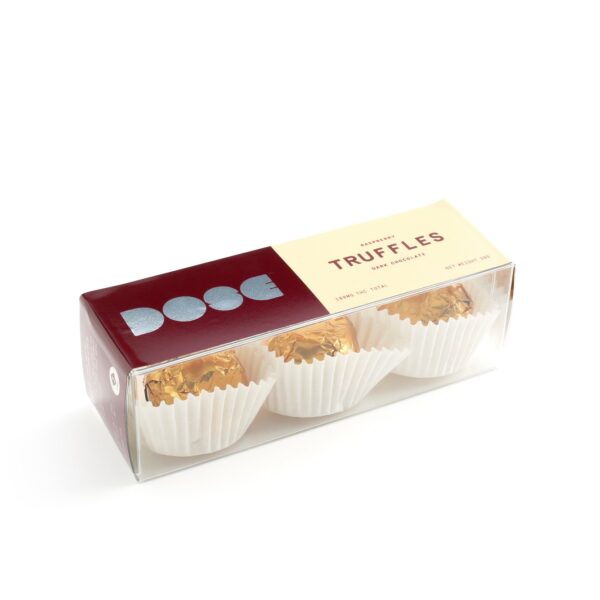 Dose Edibles – Truffles – Dark Chocolate Raspberry – 180mg THC | BC Weed Edible Canada