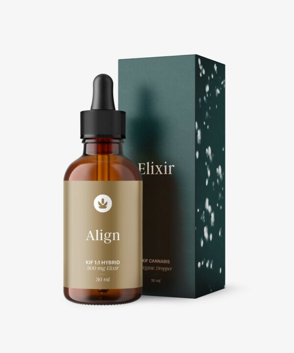 Kif Life – Align – 1:1 THC/CBD Elixir – 300mg | BC Weed Edible Canada
