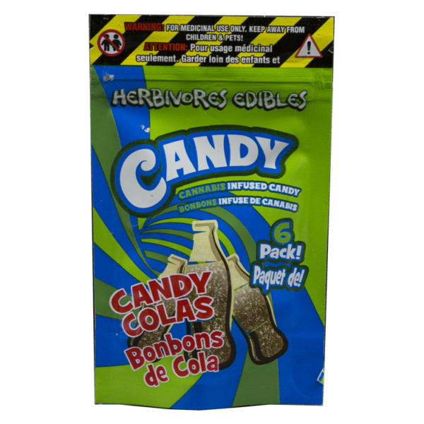 Herbivores Edibles – Candy Cola Gummies | BC Weed Edible Canada