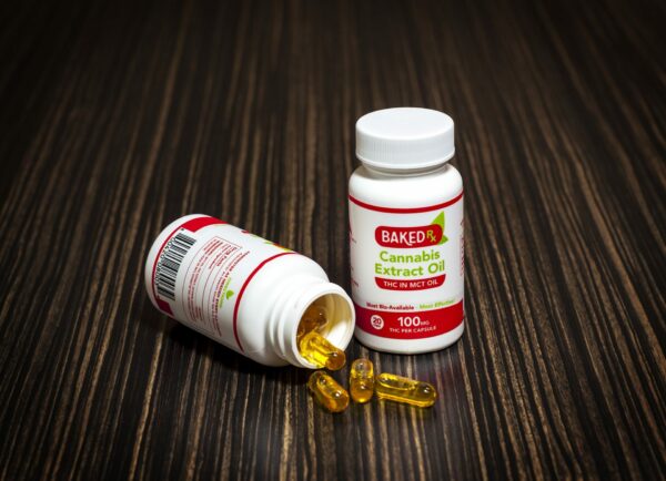 Baked Edibles – THC Extract Capsules 100mg | BC Weed Edible Canada