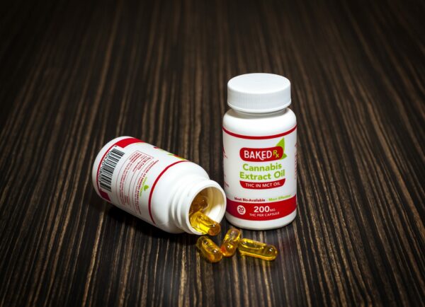 Baked Edibles – THC Extract Capsules 200mg | BC Weed Edible Canada