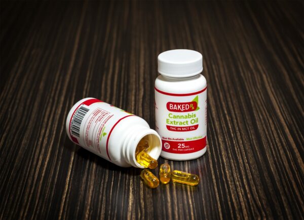 Baked Edibles – THC Extract Capsules 25mg | BC Weed Edible Canada