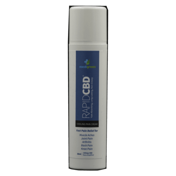 Medigreen Rapid CBD – Cooling Pain Cream | BC Weed Edible Canada