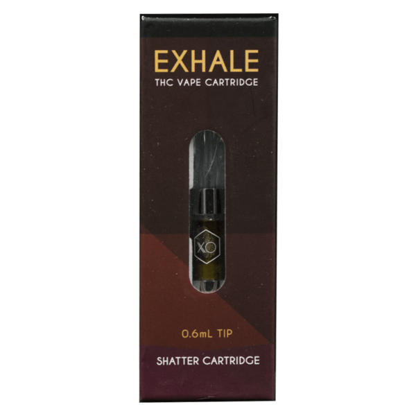 XO Exhale – Liquid Shatter Refill Cartridge – Girl Scout Cookies 0.6ml | BC Weed Edible Canada