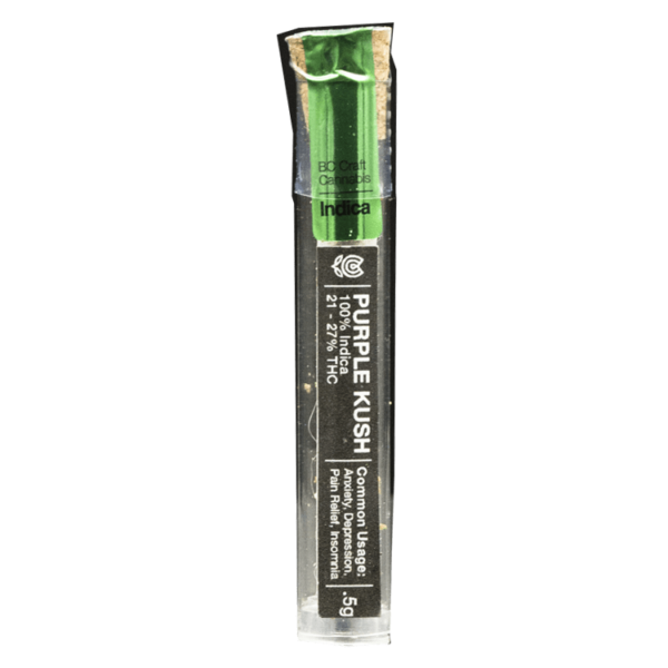 Flowerpwr – Pre-Roll – Purple Kush – 0.5g | BC Weed Edible Canada
