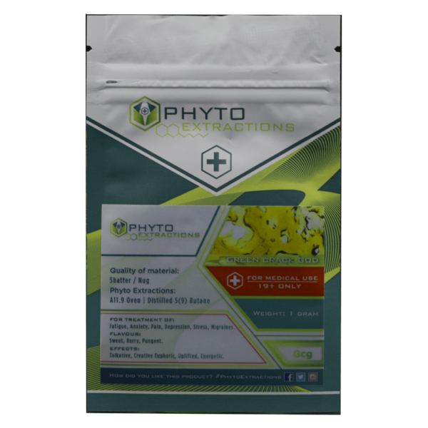 Phyto – Green Crack God | BC Weed Edible Canada