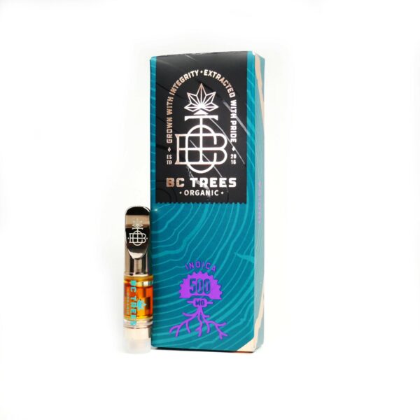 BC Trees – Organic CO2 Refill Cartridges – Indica – 500mg | BC Weed Edible Canada