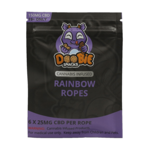 Doobie Snacks – CBD Sour Gummy Bears – 150mg CBD | BC Weed Edible Canada