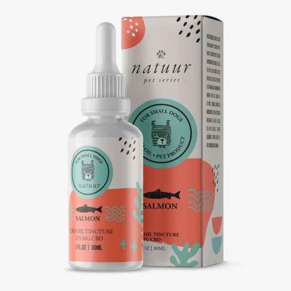 Natuur – Pet Series – CBD Oil For Small Dogs – Bacon Flavour – 125mg | BC Weed Edible Canada