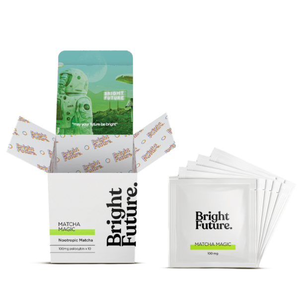 Bright Future – Nootropic Matcha Tea – Matcha Magic – 100mg | BC Weed Edible Canada
