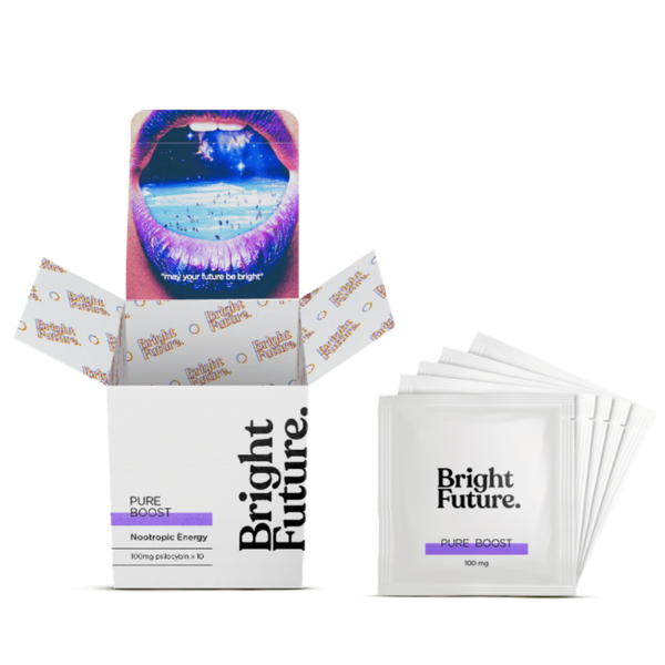 Bright Future – Nootropic Energy Drink – Pure Boost – 100mg | BC Weed Edible Canada