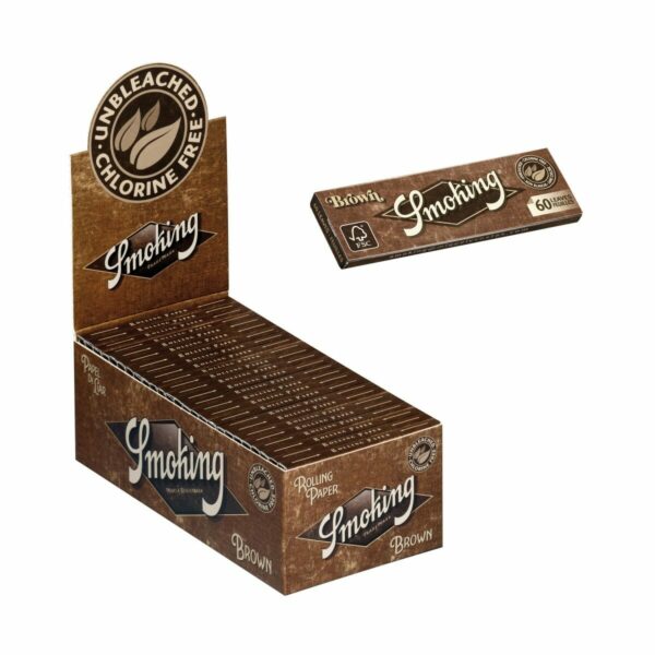 Smoking – Brown Rolling Paper – Single Wide Unbleached | BC Weed Edible Canada
